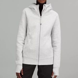 Lululemon 12 Scuba Full-Zip Hoodie Grey